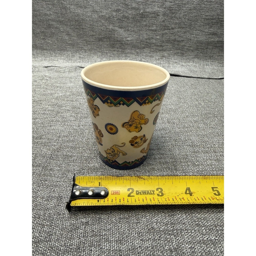 Vintage Plastic Lion King Disney Toddler Kid Cup